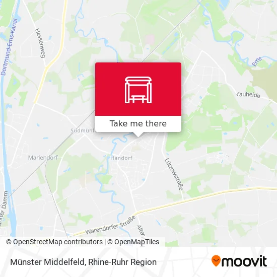Карта Münster Middelfeld