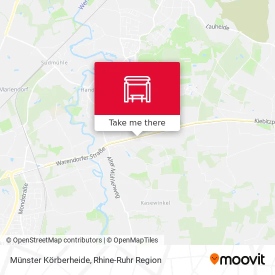 Карта Münster Körberheide