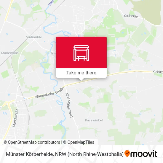 Карта Münster Körberheide
