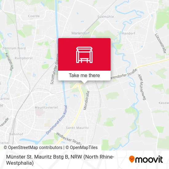 Карта Münster St. Mauritz Bstg B