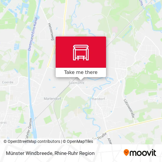 Карта Münster Windbreede