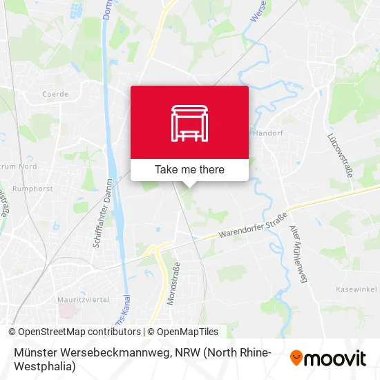Карта Münster Wersebeckmannweg