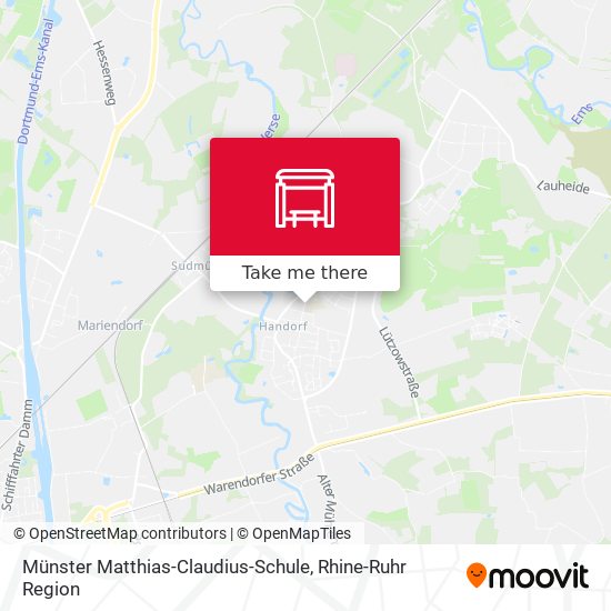 Münster Matthias-Claudius-Schule map
