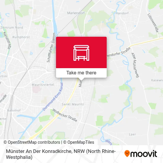 Карта Münster An Der Konradkirche