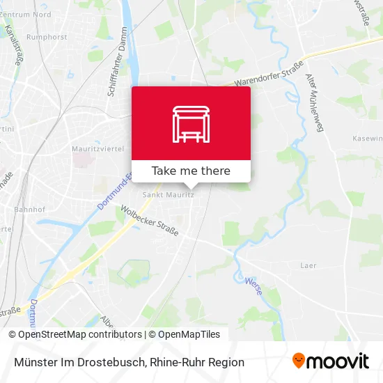 Карта Münster Im Drostebusch