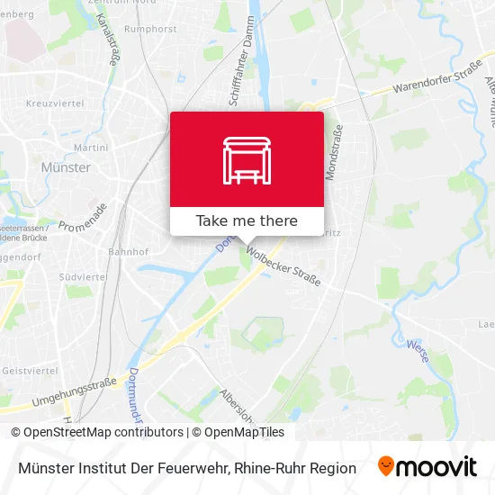 Карта Münster Institut Der Feuerwehr