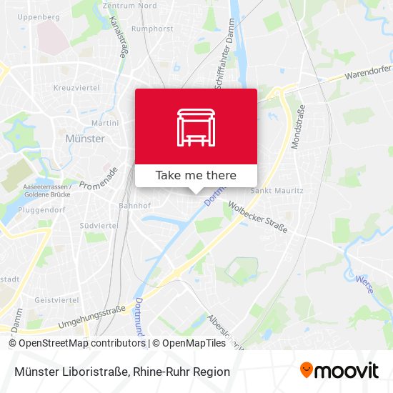 Карта Münster Liboristraße