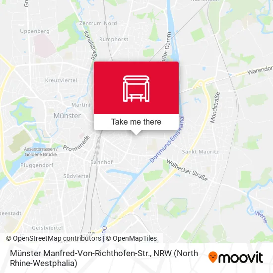 Карта Münster Manfred-Von-Richthofen-Str.