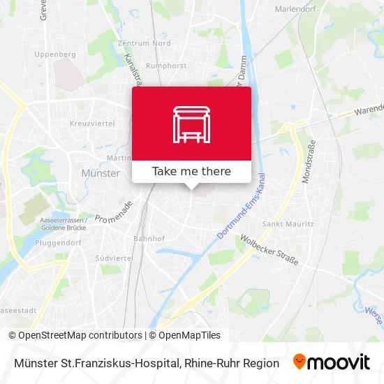 Карта Münster St.Franziskus-Hospital