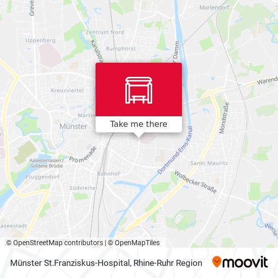 Münster St.Franziskus-Hospital map