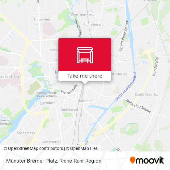 Münster Bremer Platz map