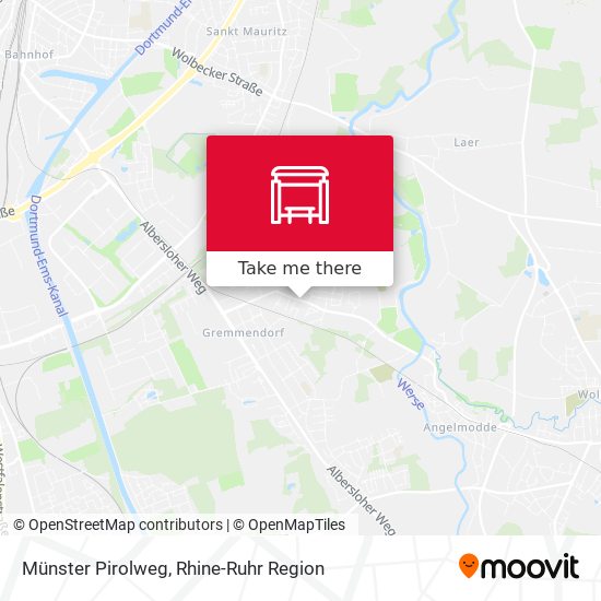 Münster Pirolweg map