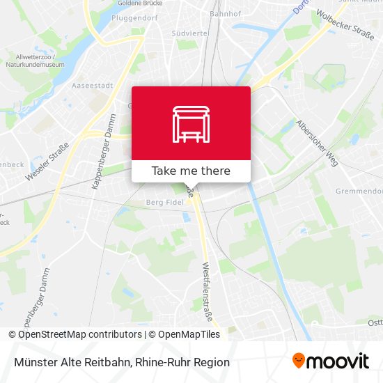 Münster Alte Reitbahn map