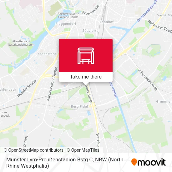 Карта Münster Lvm-Preußenstadion Bstg C