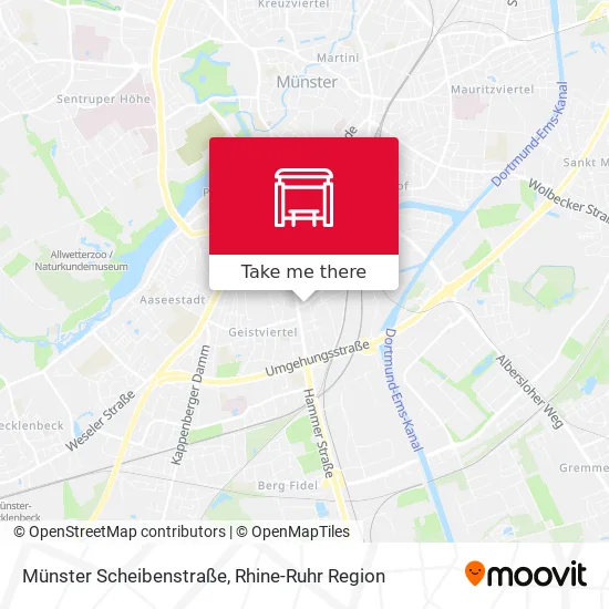 Карта Münster Scheibenstraße