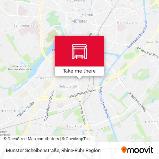 Карта Münster Scheibenstraße