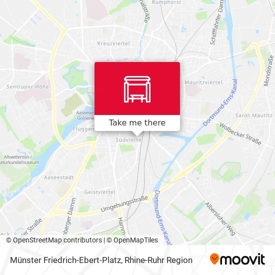 Карта Münster Friedrich-Ebert-Platz