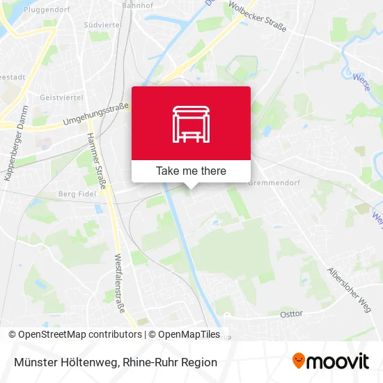 Münster Höltenweg map