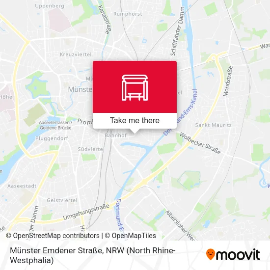 Карта Münster Emdener Straße