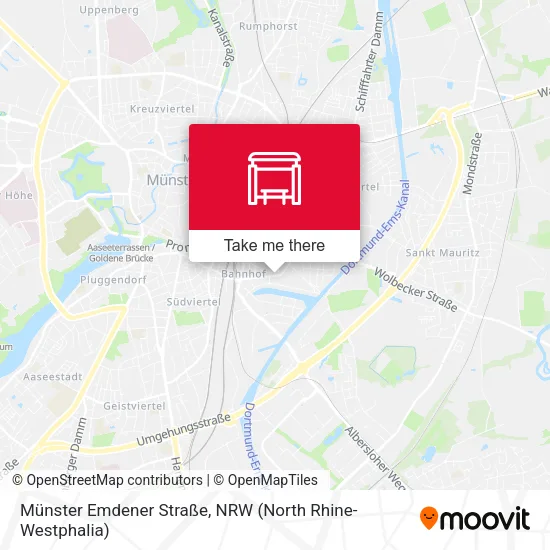 Карта Münster Emdener Straße