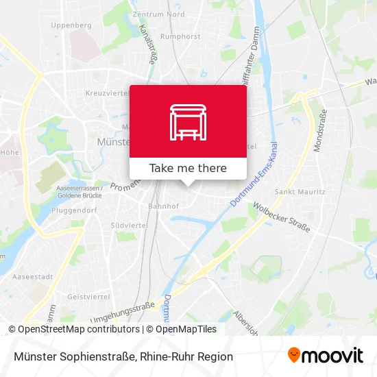 Карта Münster Sophienstraße