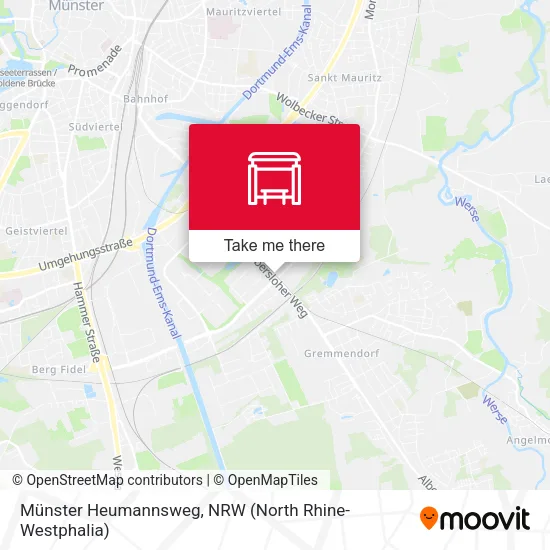 Карта Münster Heumannsweg