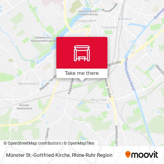 Münster St.-Gottfried-Kirche map