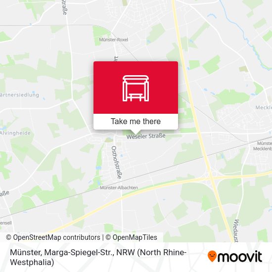 Münster, Marga-Spiegel-Str. map