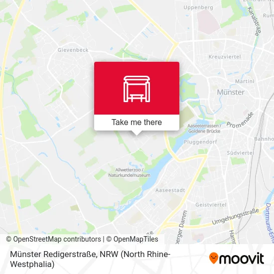 Карта Münster Redigerstraße