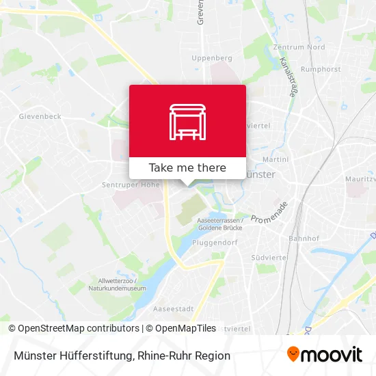 Карта Münster Hüfferstiftung