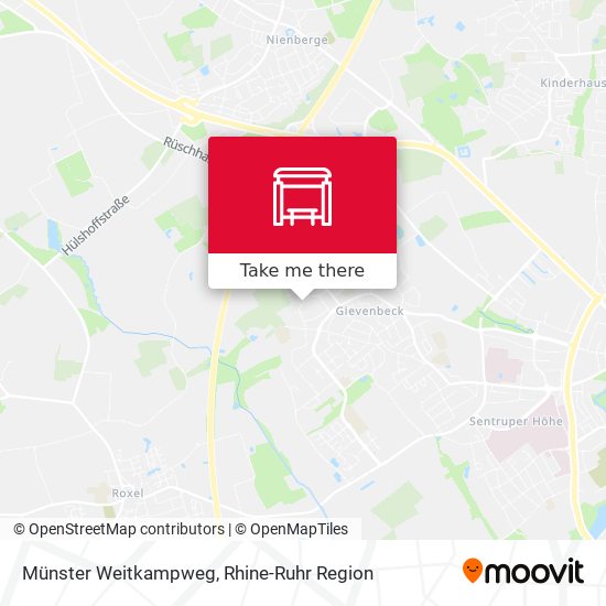 Карта Münster Weitkampweg