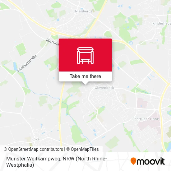 Карта Münster Weitkampweg