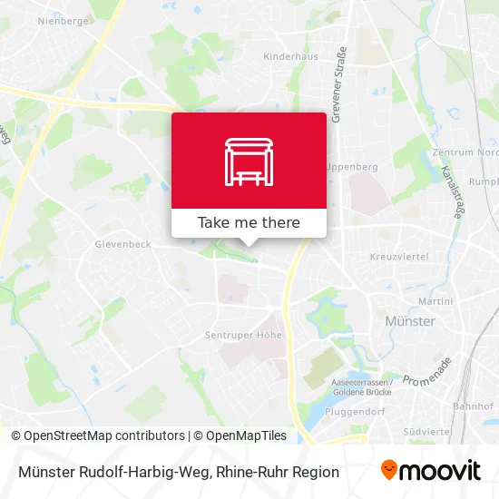 Карта Münster Rudolf-Harbig-Weg