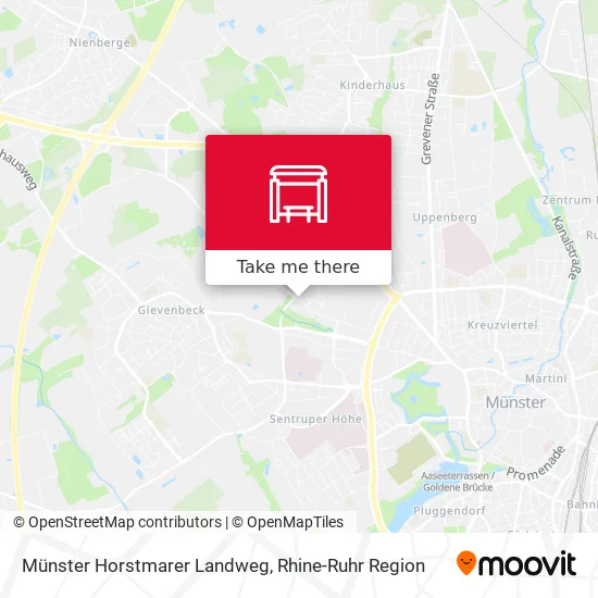 Карта Münster Horstmarer Landweg