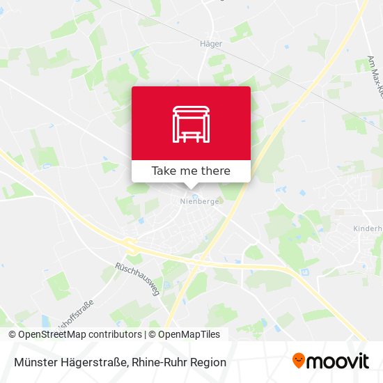 Münster Hägerstraße map