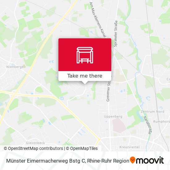 Карта Münster Eimermacherweg Bstg C