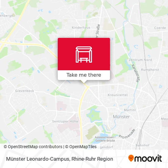 Карта Münster Leonardo-Campus