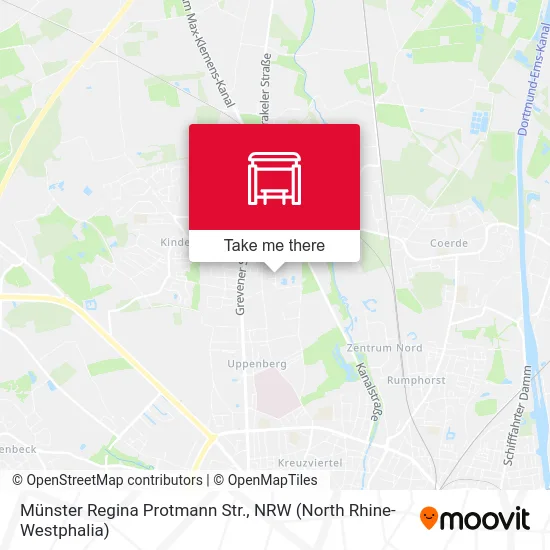 Карта Münster Regina Protmann Str.