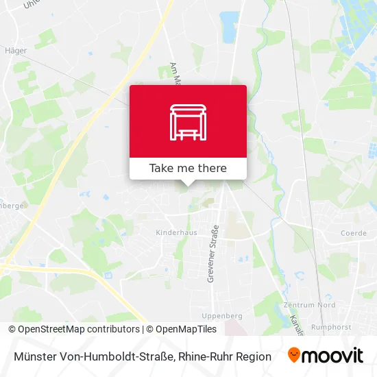 Карта Münster Von-Humboldt-Straße