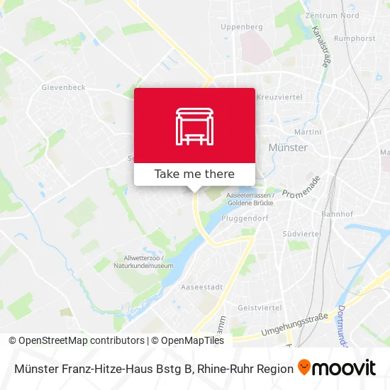 Карта Münster Franz-Hitze-Haus Bstg B