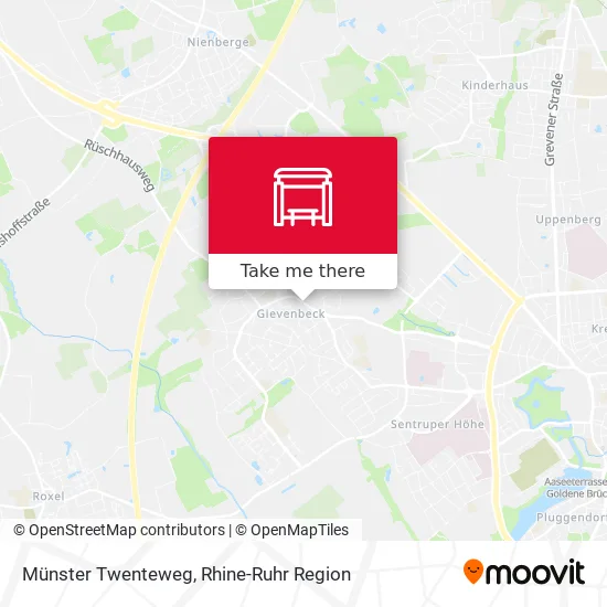 Карта Münster Twenteweg