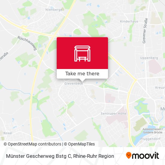 Карта Münster Gescherweg Bstg C