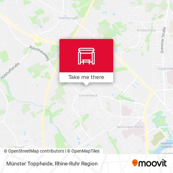 Карта Münster Toppheide