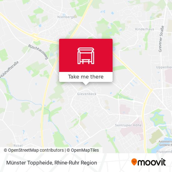 Карта Münster Toppheide