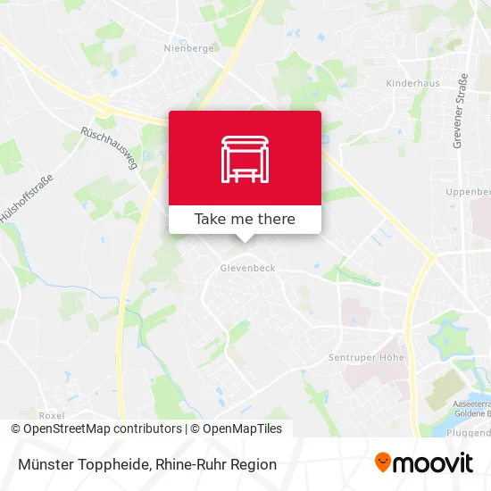Карта Münster Toppheide