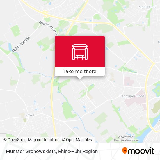 Münster Gronowskistr. map