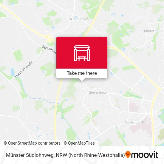 Münster Südlohnweg map