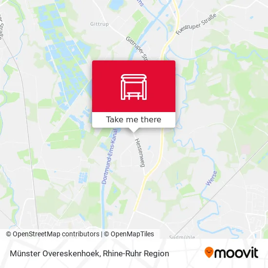 Карта Münster Overeskenhoek