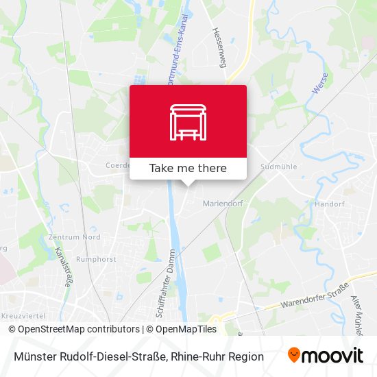 Карта Münster Rudolf-Diesel-Straße