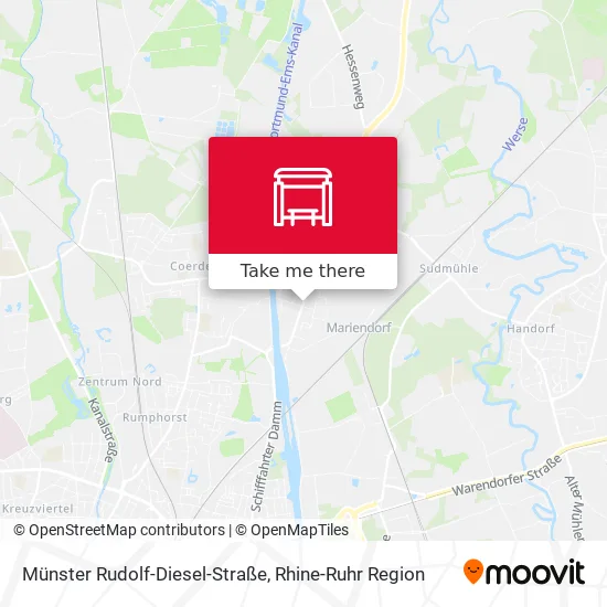 Карта Münster Rudolf-Diesel-Straße